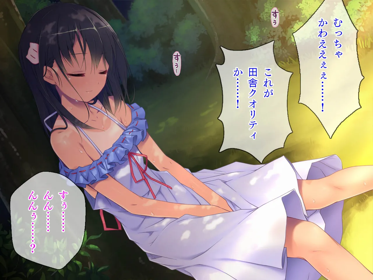 田舎町で出会った美少女とのひと夏 Page.3