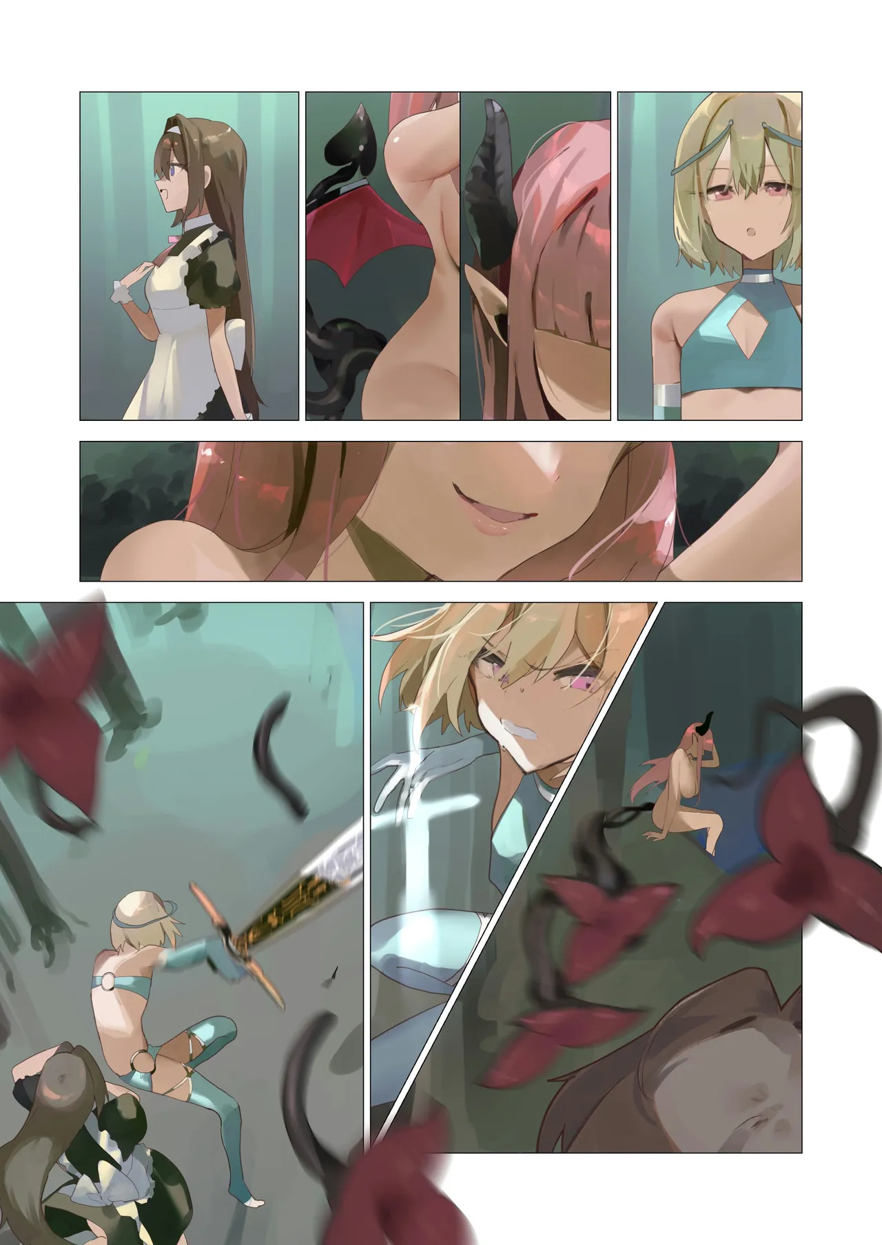 天使なオトコの娘の堕天黙示録 Page.71