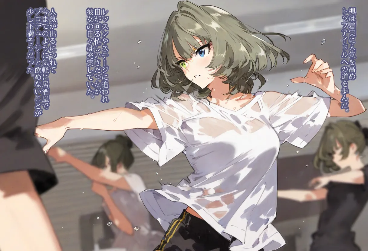 【cl-_-lo】【AI Generated】高垣楓がチャラ男に寝取られる話 Page.11