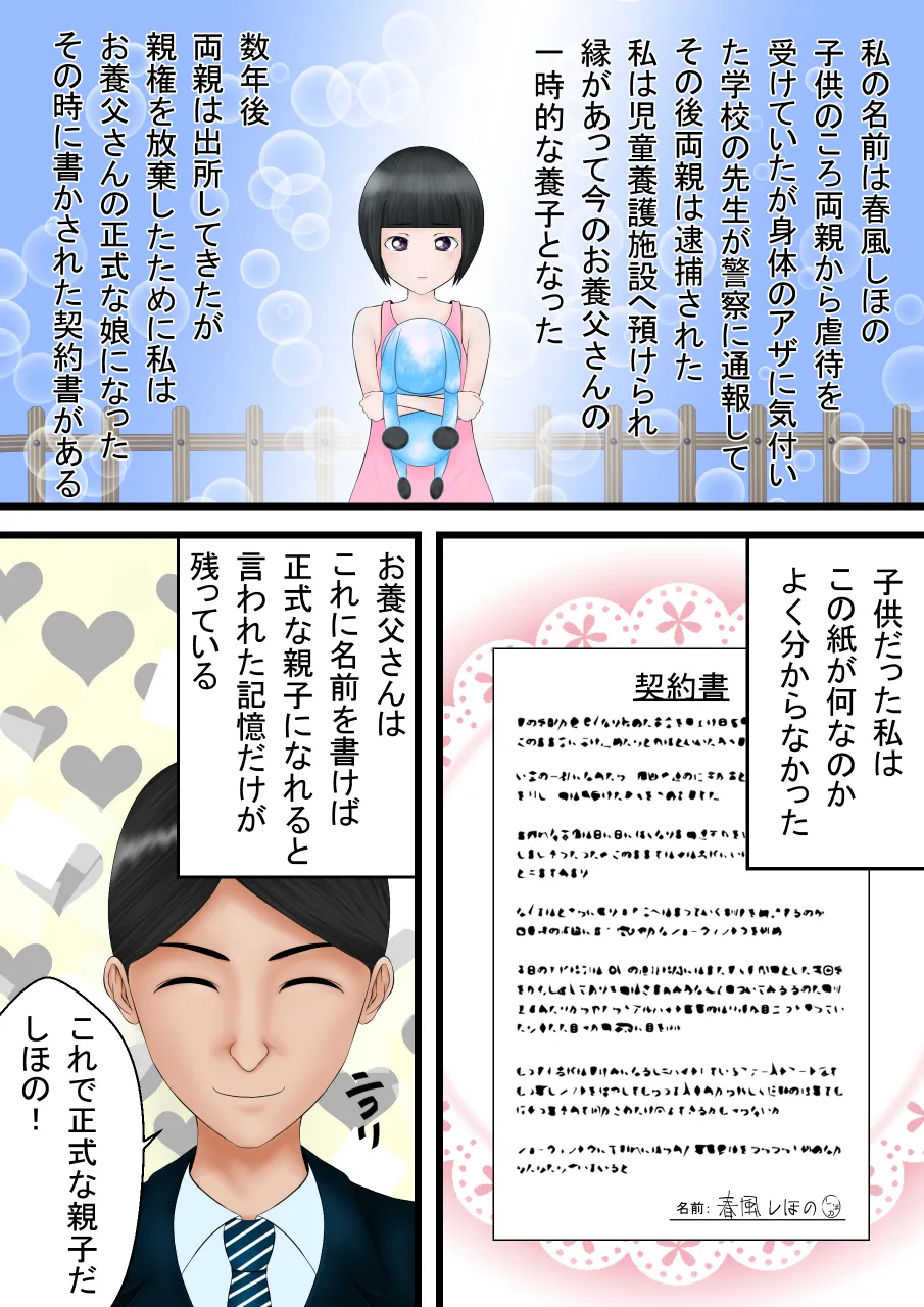 契約書～お養父さんと結ばれた日～ Page.3
