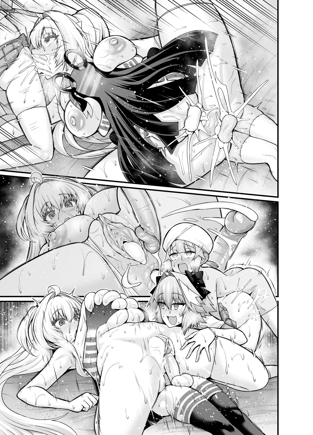 レディ・アヴァロン、かわいい男の子にほだされる Page.9