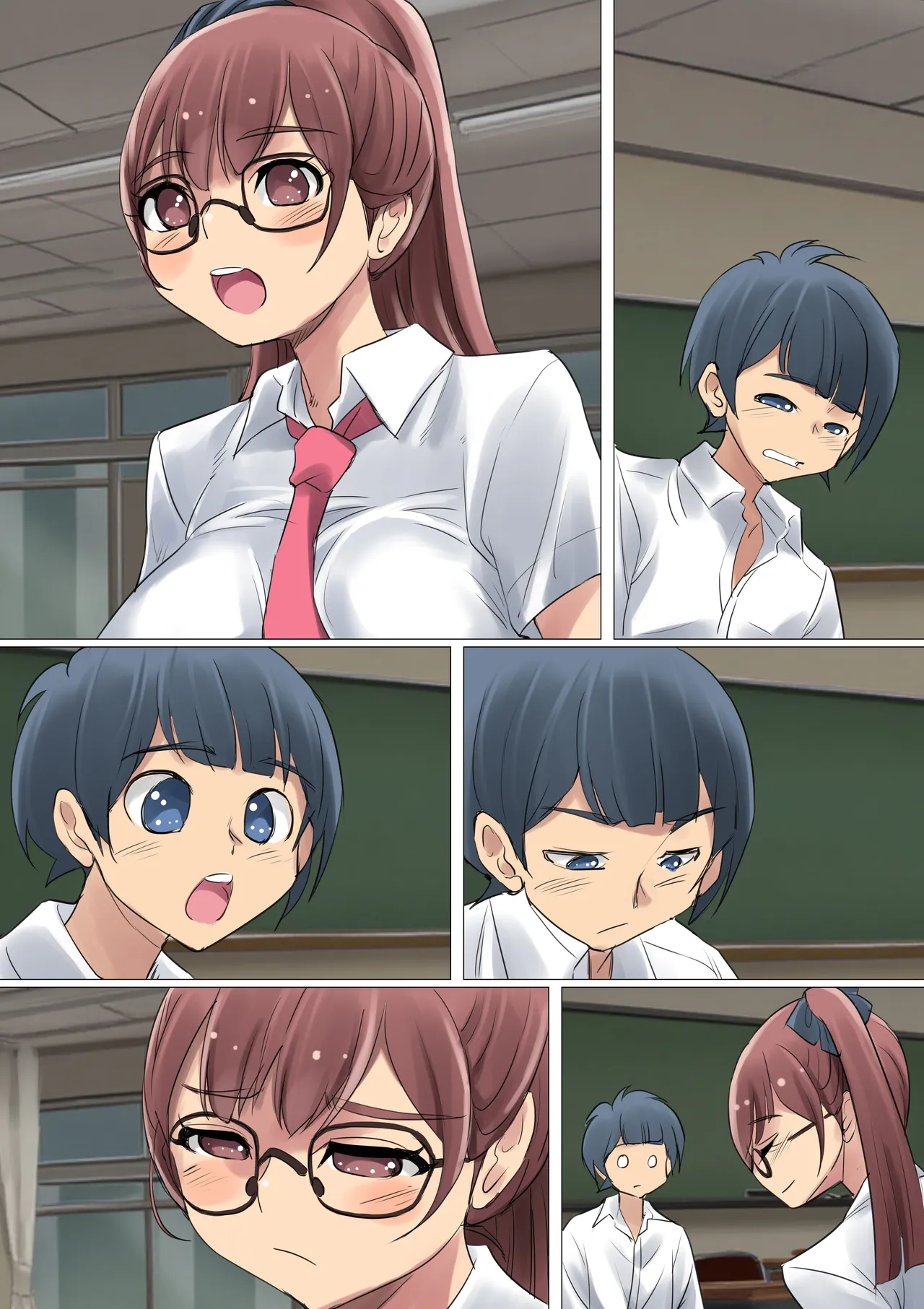 クールでメガネ美人な九條さんはライトノベルのヒロインみたいにエロ可愛い。01 Page.89