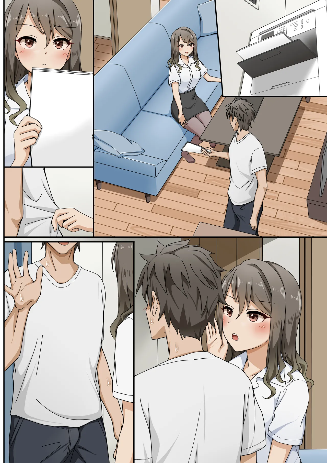 世話焼き美人のエロ漫画編集さんにヌきまくって貰いながら原稿頑張る話 Page.37