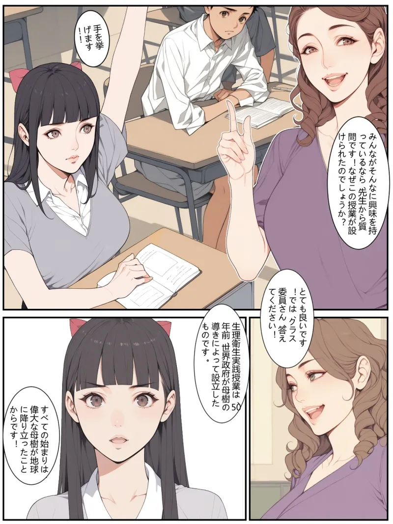 助けて、ふたなりに囲まれちゃった！ Page.3