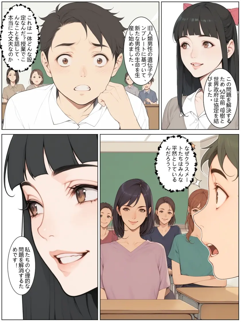 助けて、ふたなりに囲まれちゃった！ Page.6