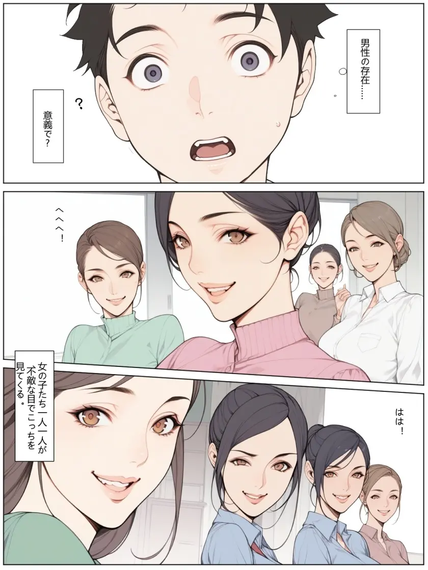 助けて、ふたなりに囲まれちゃった！ Page.9