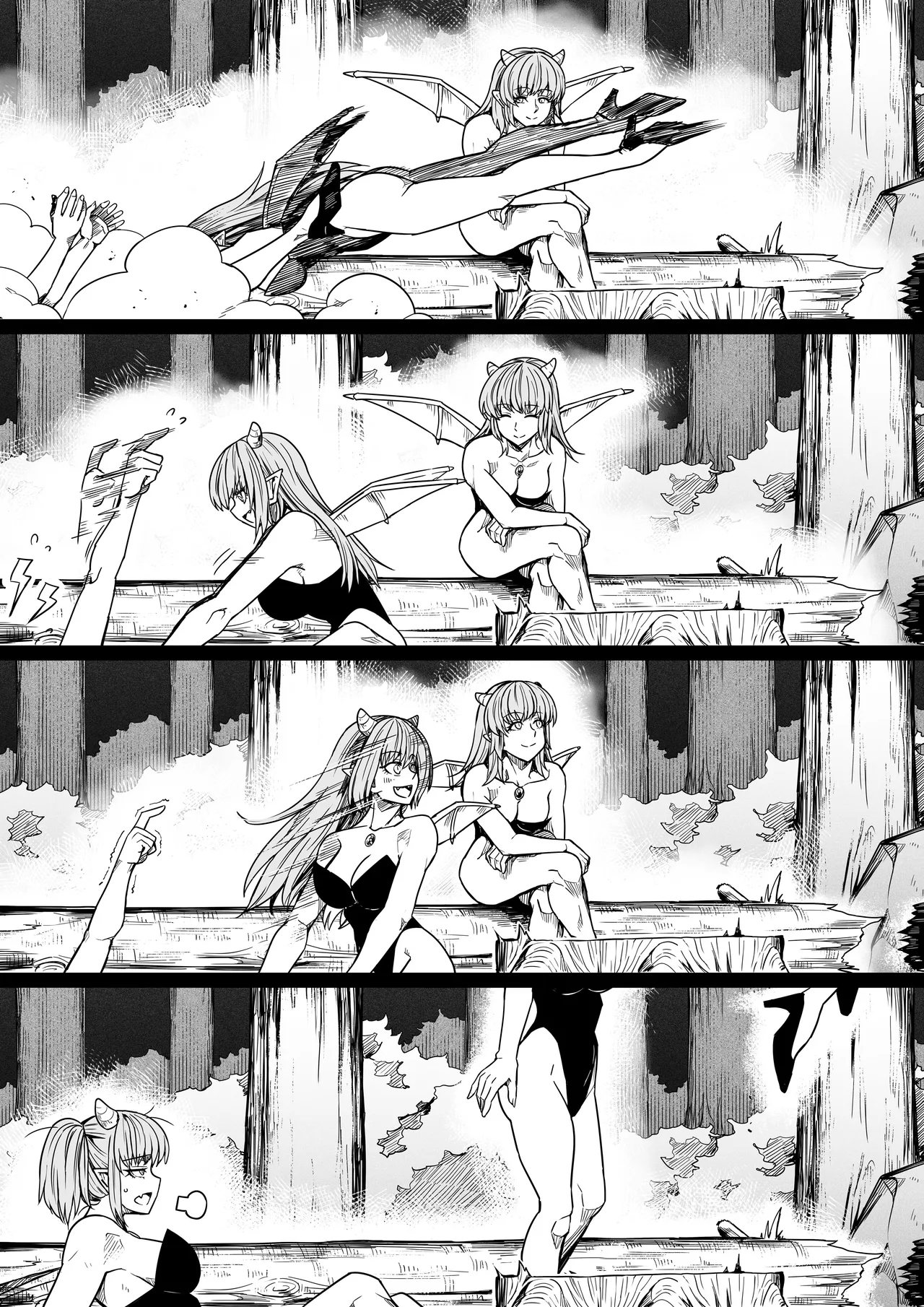 力あるサキュバスは性欲を満たしたいだけ 18 END Page.165