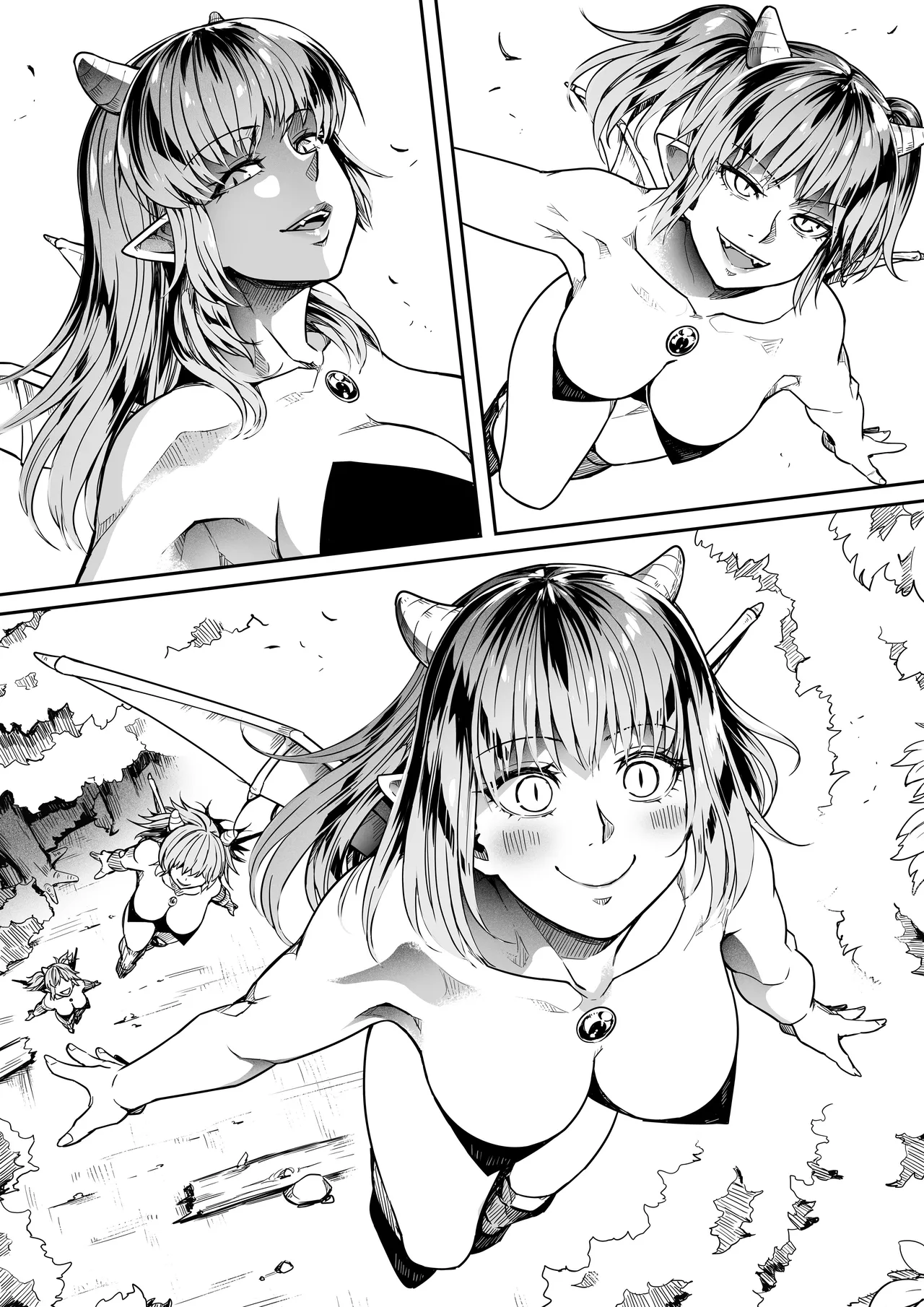 力あるサキュバスは性欲を満たしたいだけ 18 END Page.167