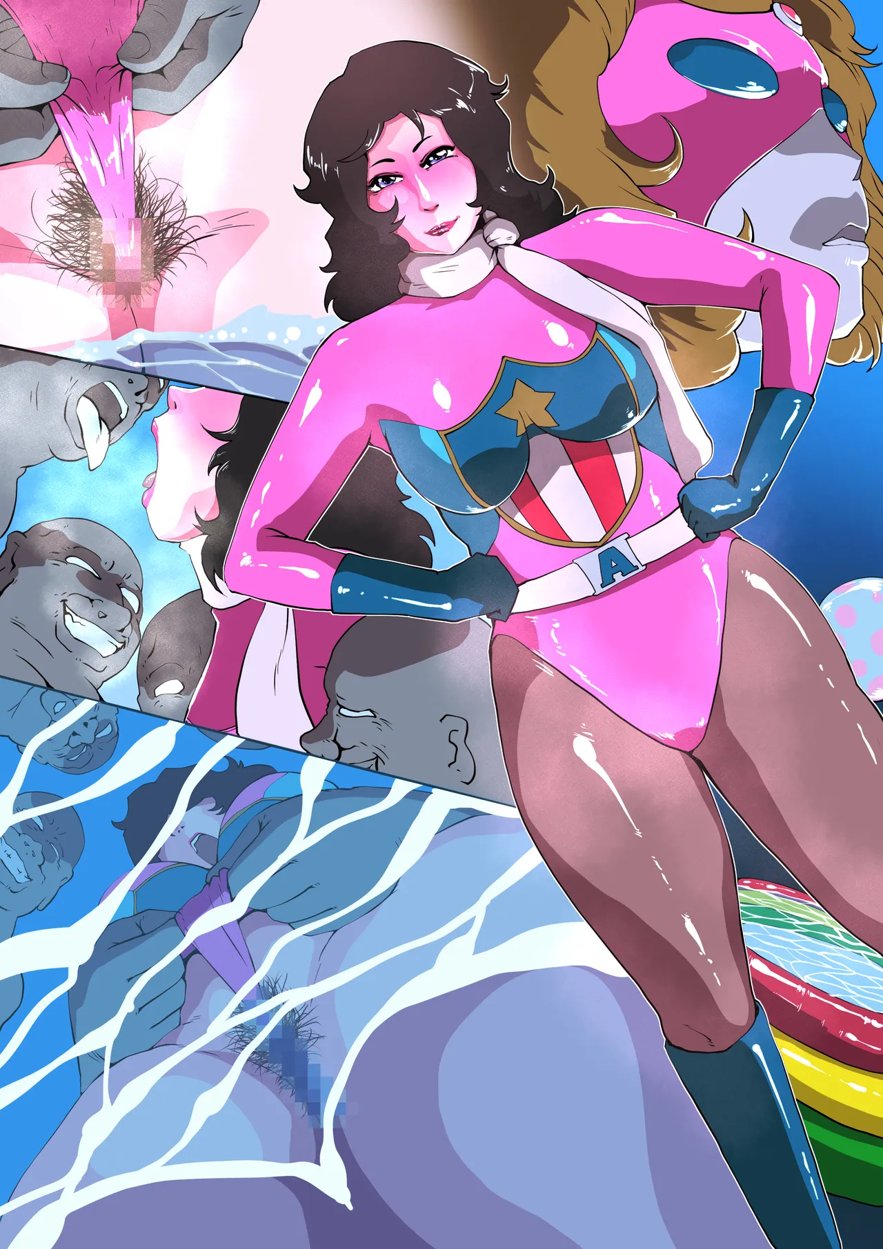 戯れるミスアメリカ Page.3