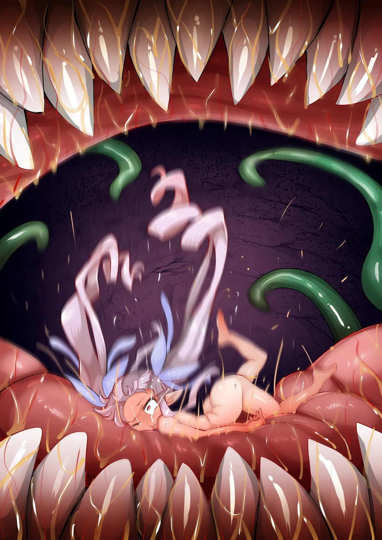 人喰い植物に捕食されるリトルリリカル Page.20