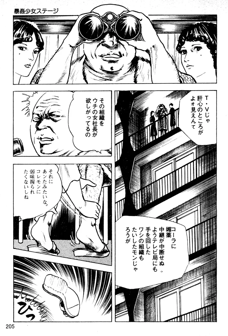 中島の怒H劇画です Season3 雪の紅化粧 Page.206
