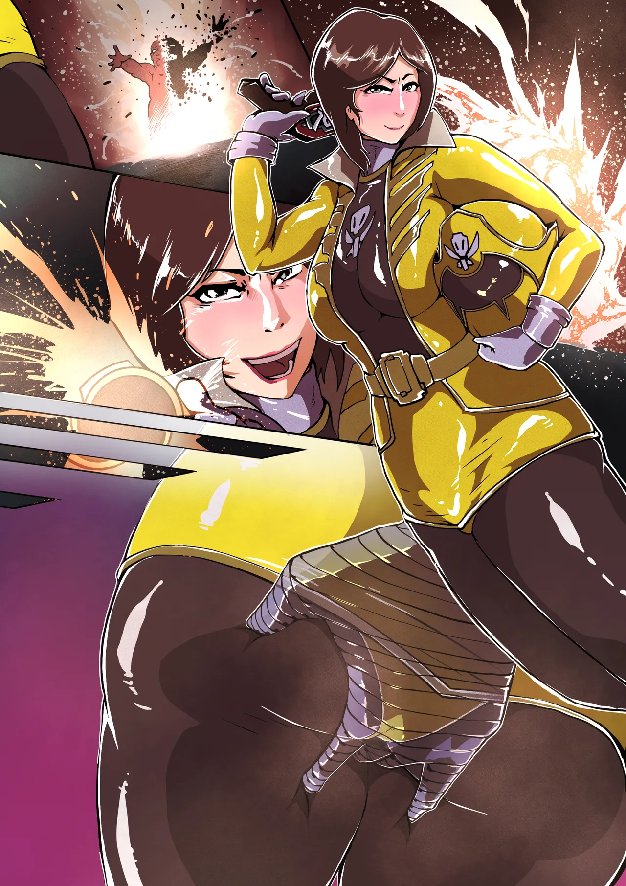 嗤うゴーカイイエロー Page.3