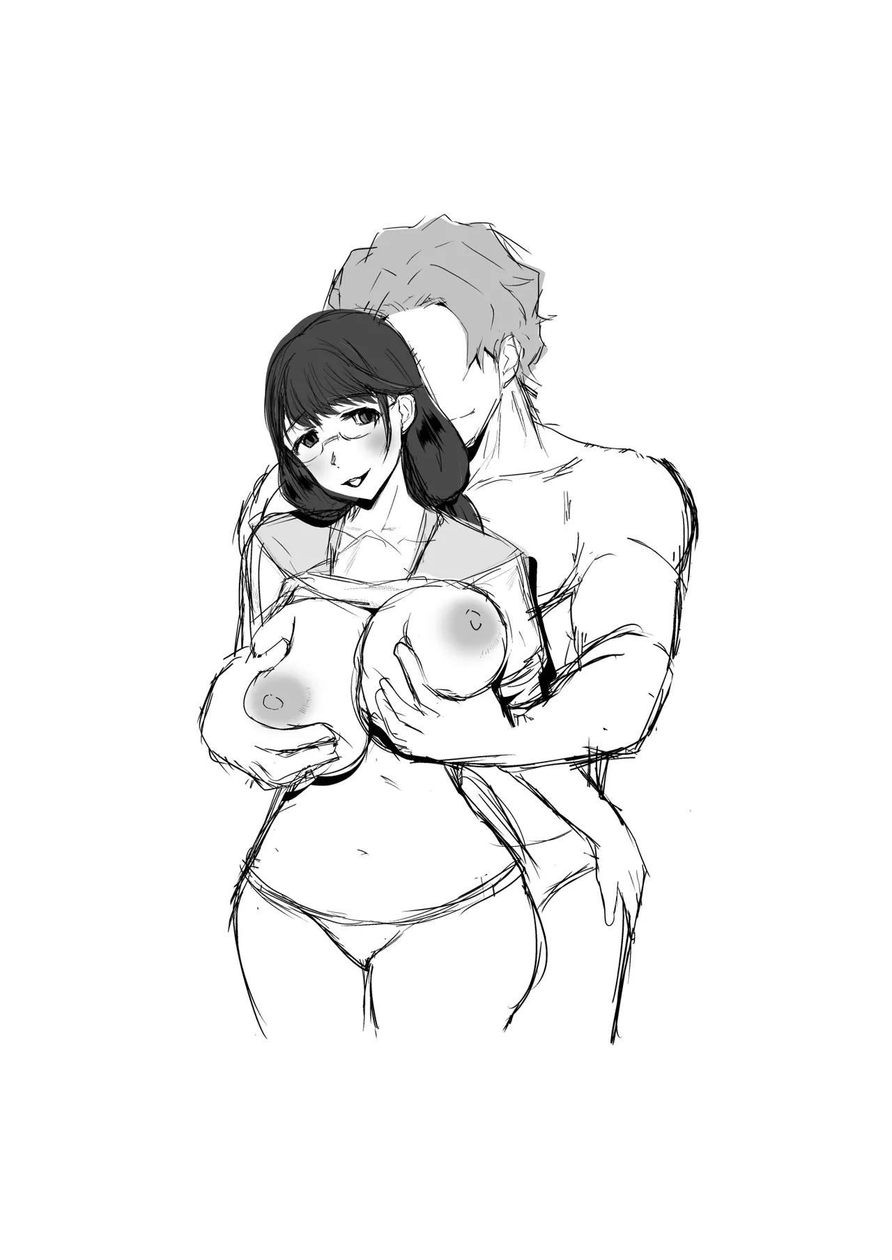 好きだった文芸眼鏡女子がチャラ男の腕の中で雌になる Page.2