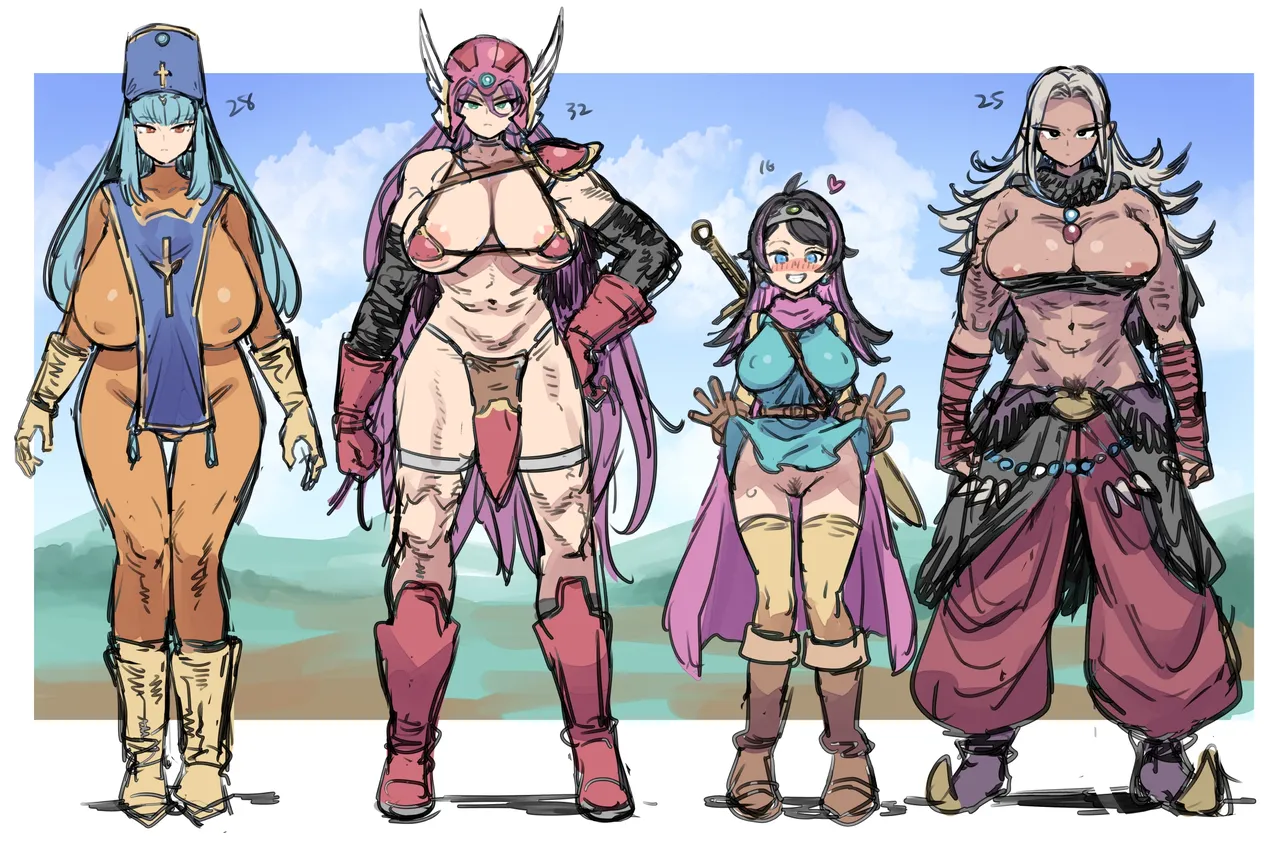 カラダ払いで冒険する勇者ご一行♥（ドラクエ３） Page.10