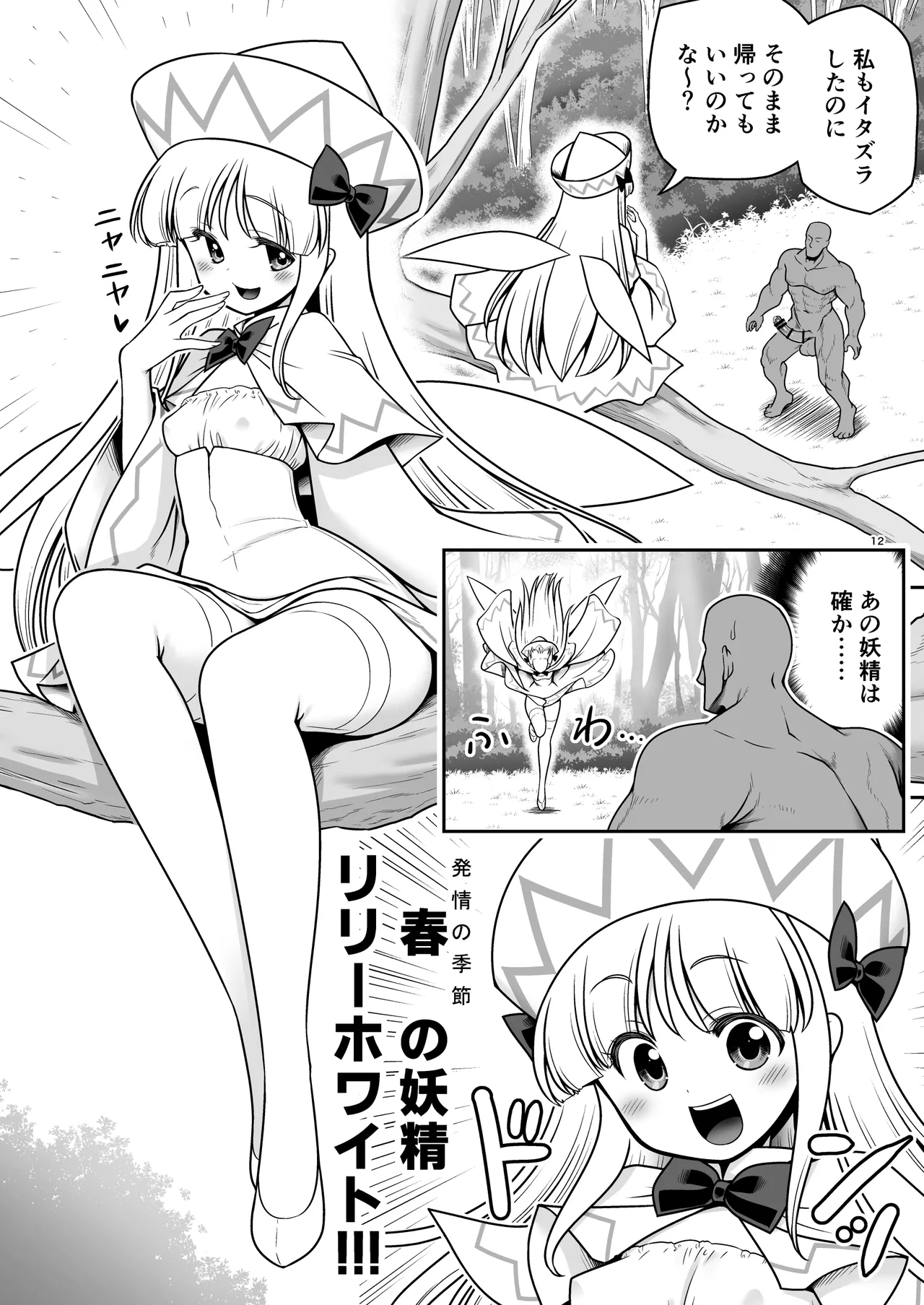SEX最強妖精と妖精ハンターおじさん Page.12