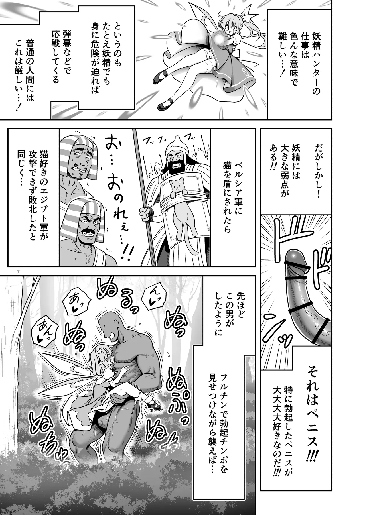 SEX最強妖精と妖精ハンターおじさん Page.7