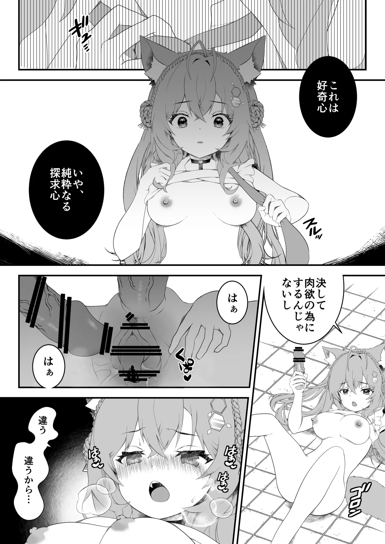 ふたなりこより実験失敗 Page.11