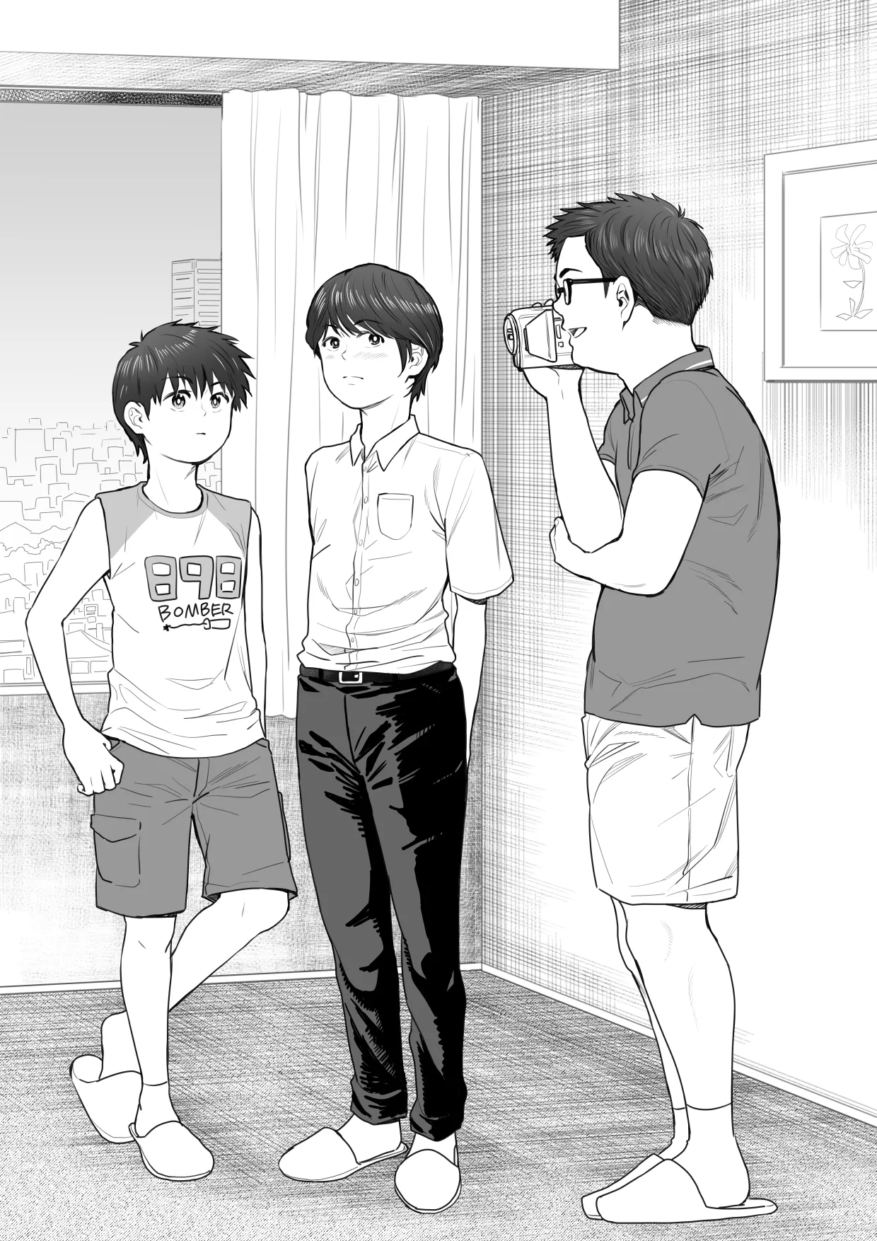 ホテルでのおたのしみ -KくんとUくんは生でだらだらイキたい- Page.52