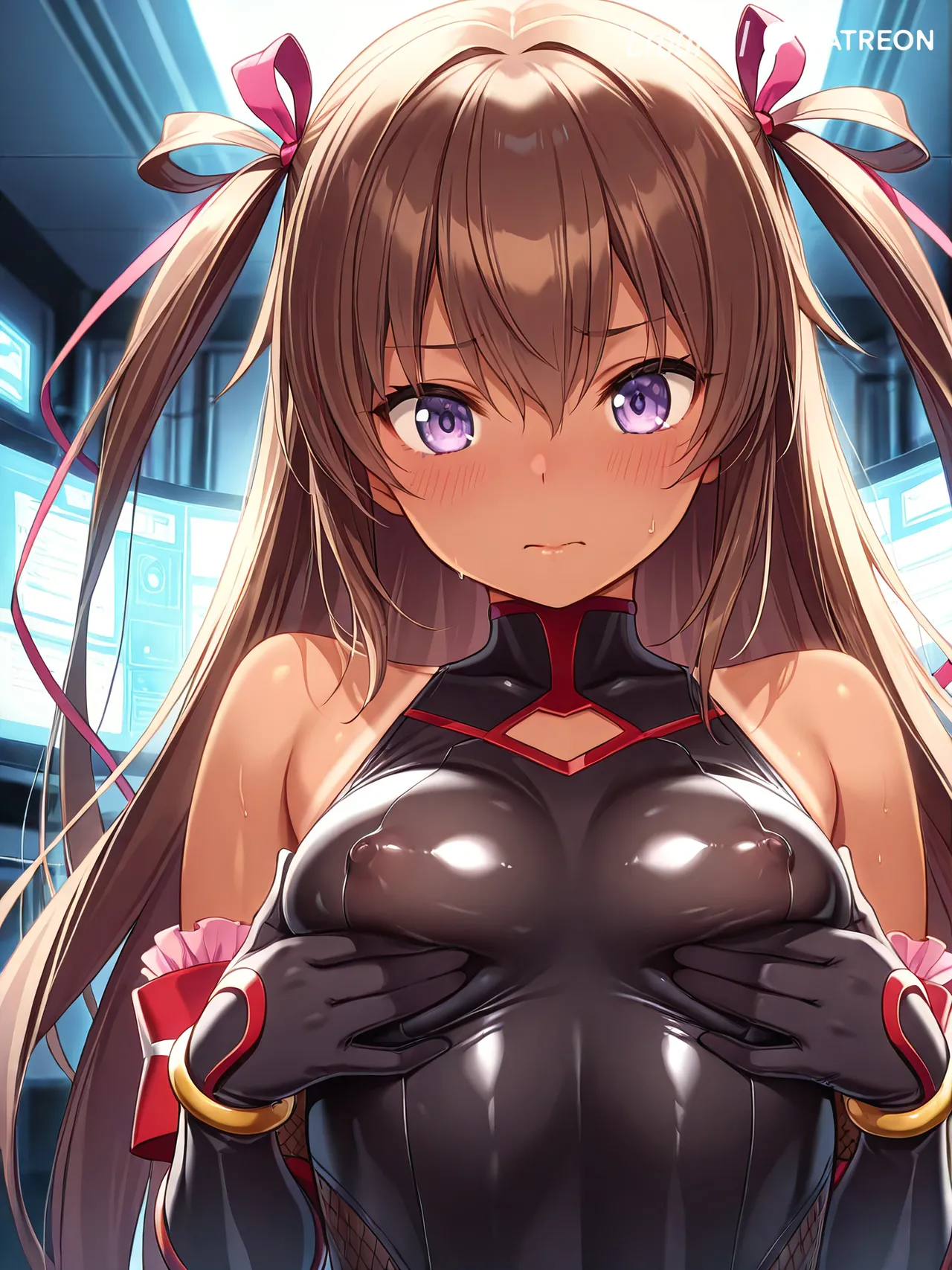 Taimanin Lilith Breast Expansion Page.2