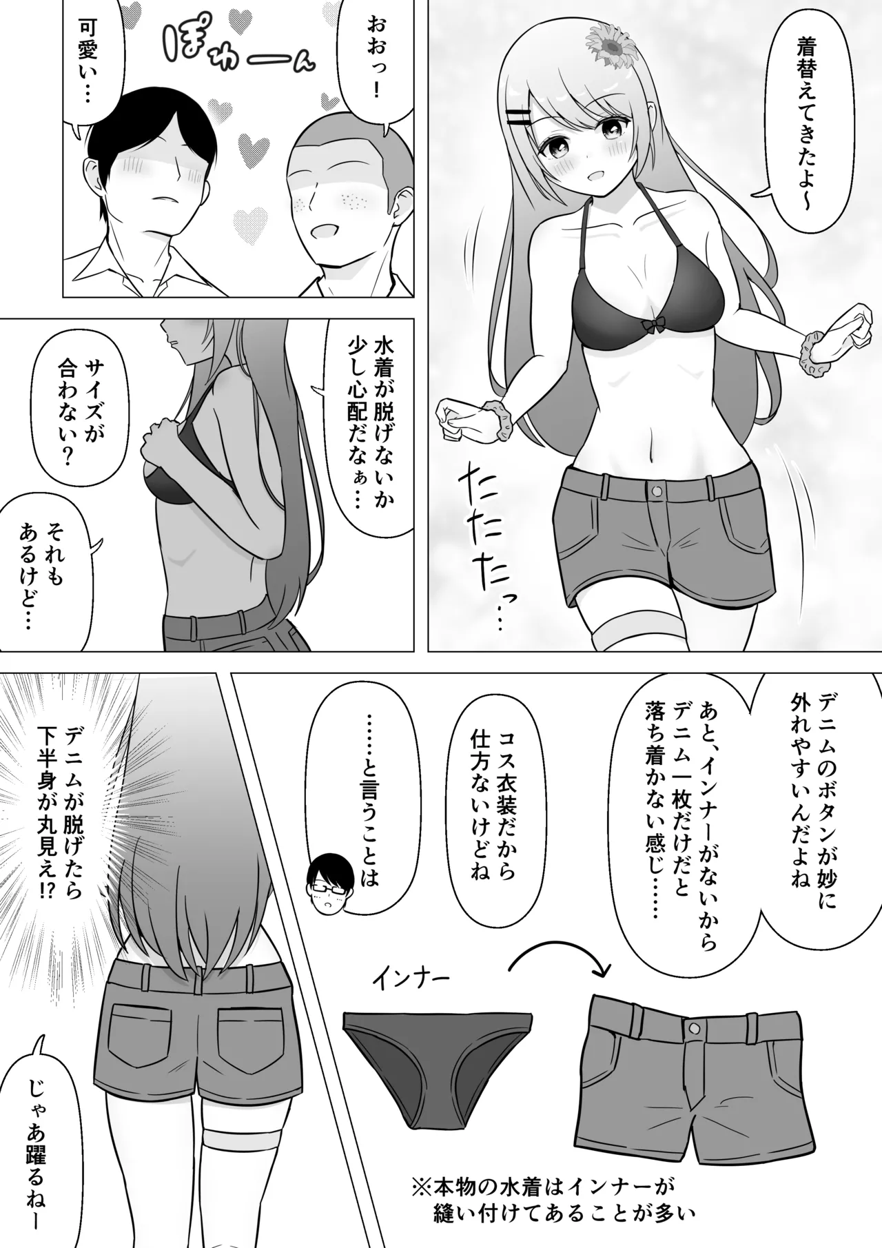 アニ研女子が水着姿で踊ってみた→とんでもないハプニングが……！ Page.5