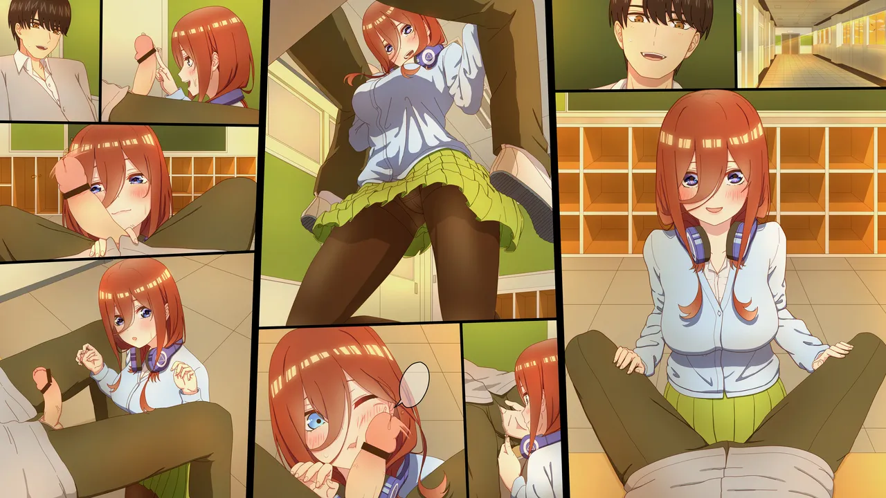 性処理を任されたい三玖 IF Page.18