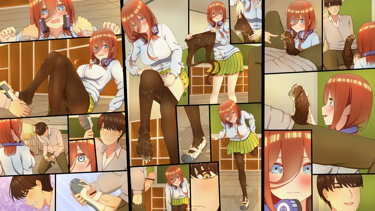 性処理を任されたい三玖 IF Page.20