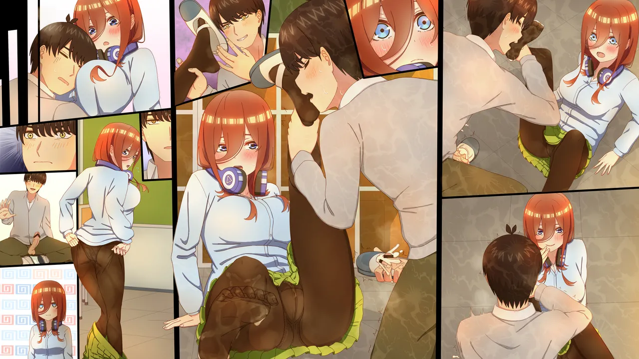 性処理を任されたい三玖 IF Page.21