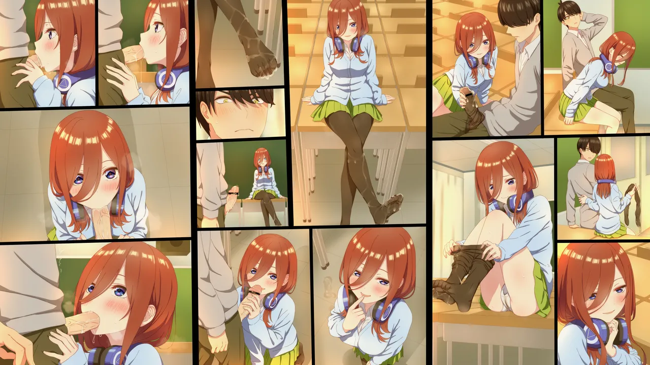 性処理を任されたい三玖 IF Page.23