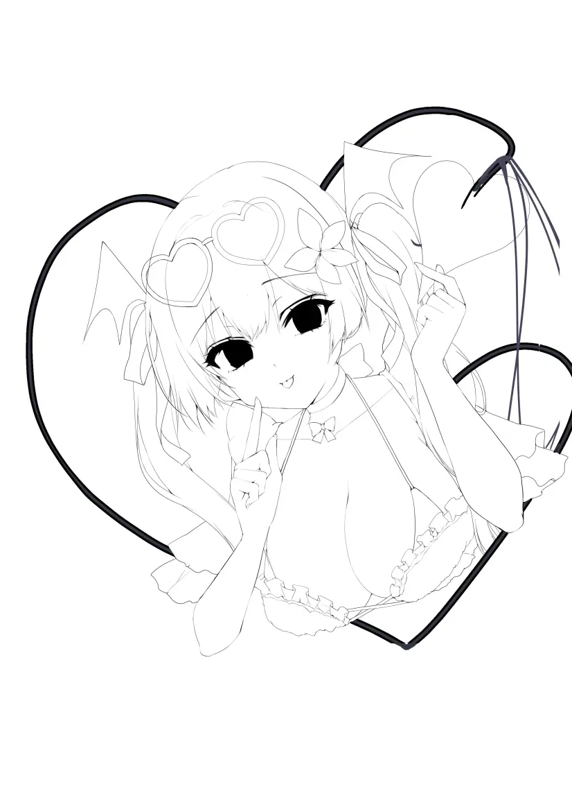 小悪魔ちゃんのこうげき！9汗だくお部屋水着えっち編 Page.37