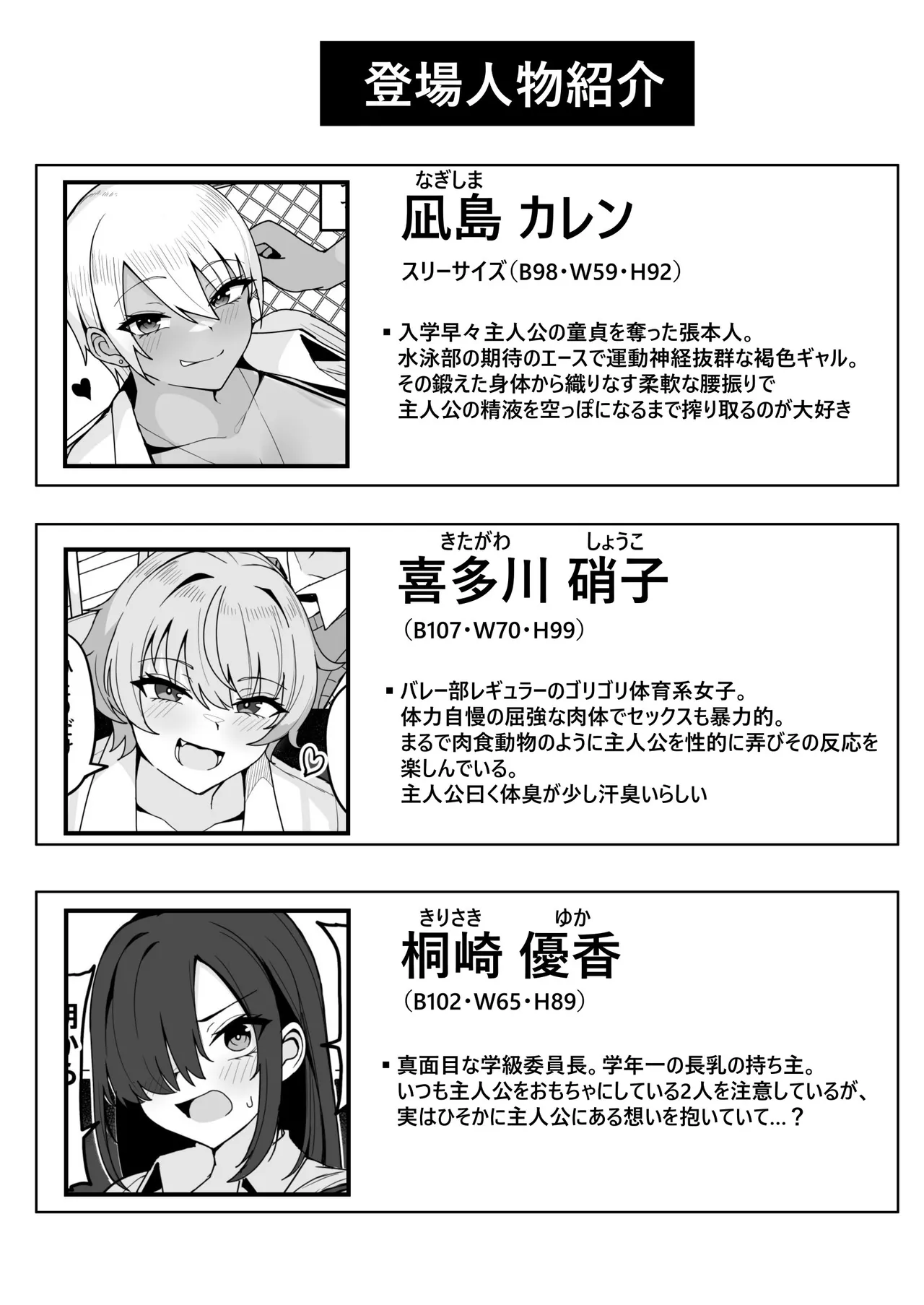 クラスメイトのでかつよギャルに毎日おもちゃ代わりに犯されています。 Page.3