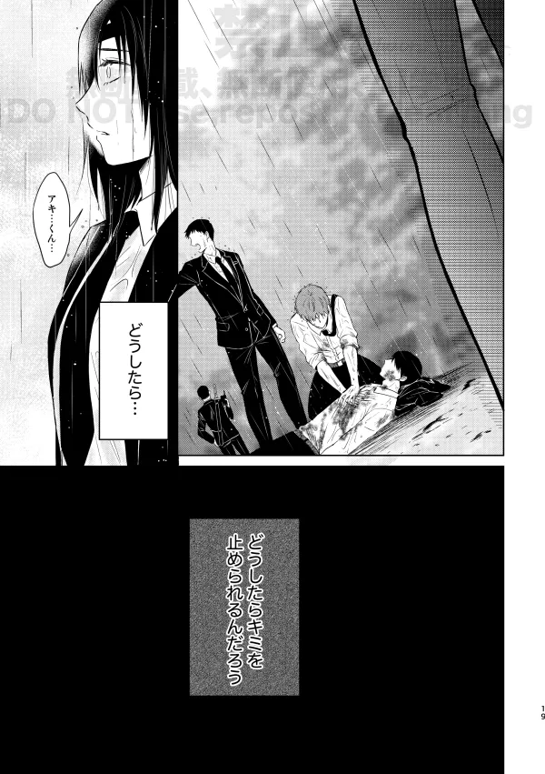 【Web再録】Guilt trip【アキ姫】 Page.17