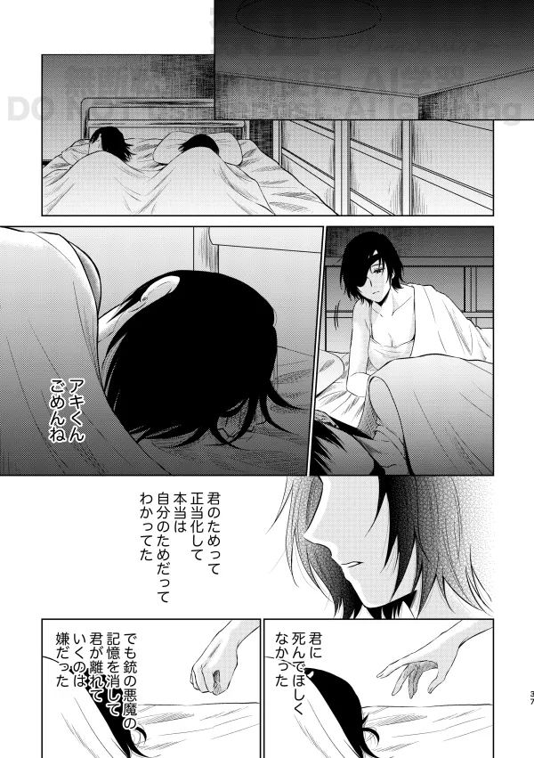 【Web再録】Guilt trip【アキ姫】 Page.35