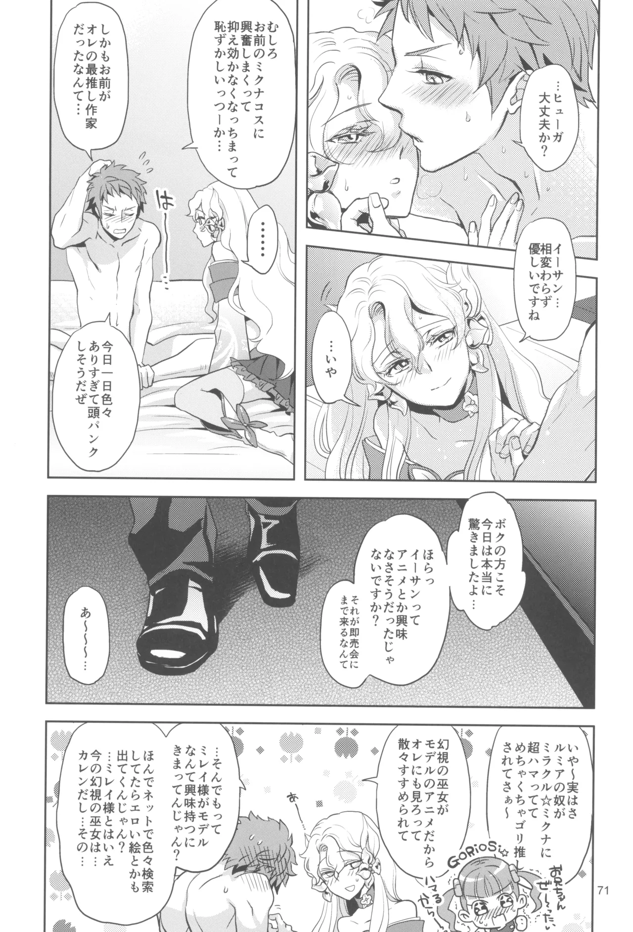 ヒューガ社長がいろんな女装させられるシリーズまとめ 再録集1 Page.71