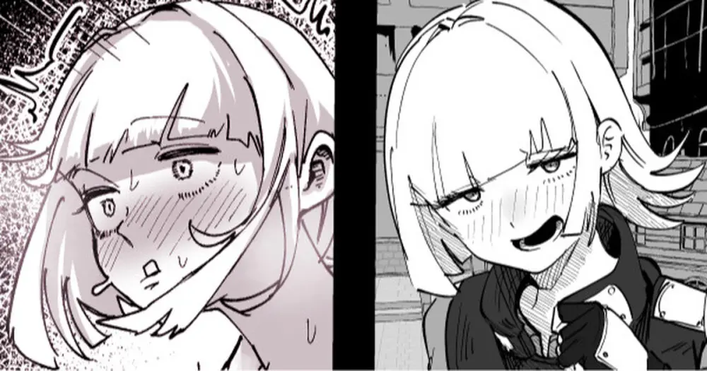 追い込まれたお姉さん