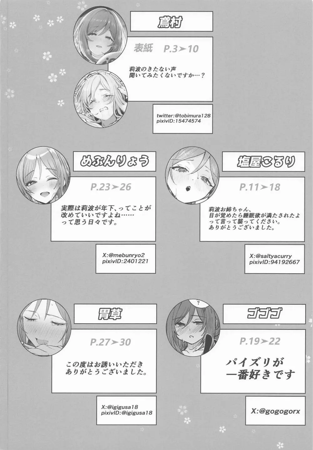 姫崎莉波ドスケベ合同誌『Hamidasy trick』 Page.57