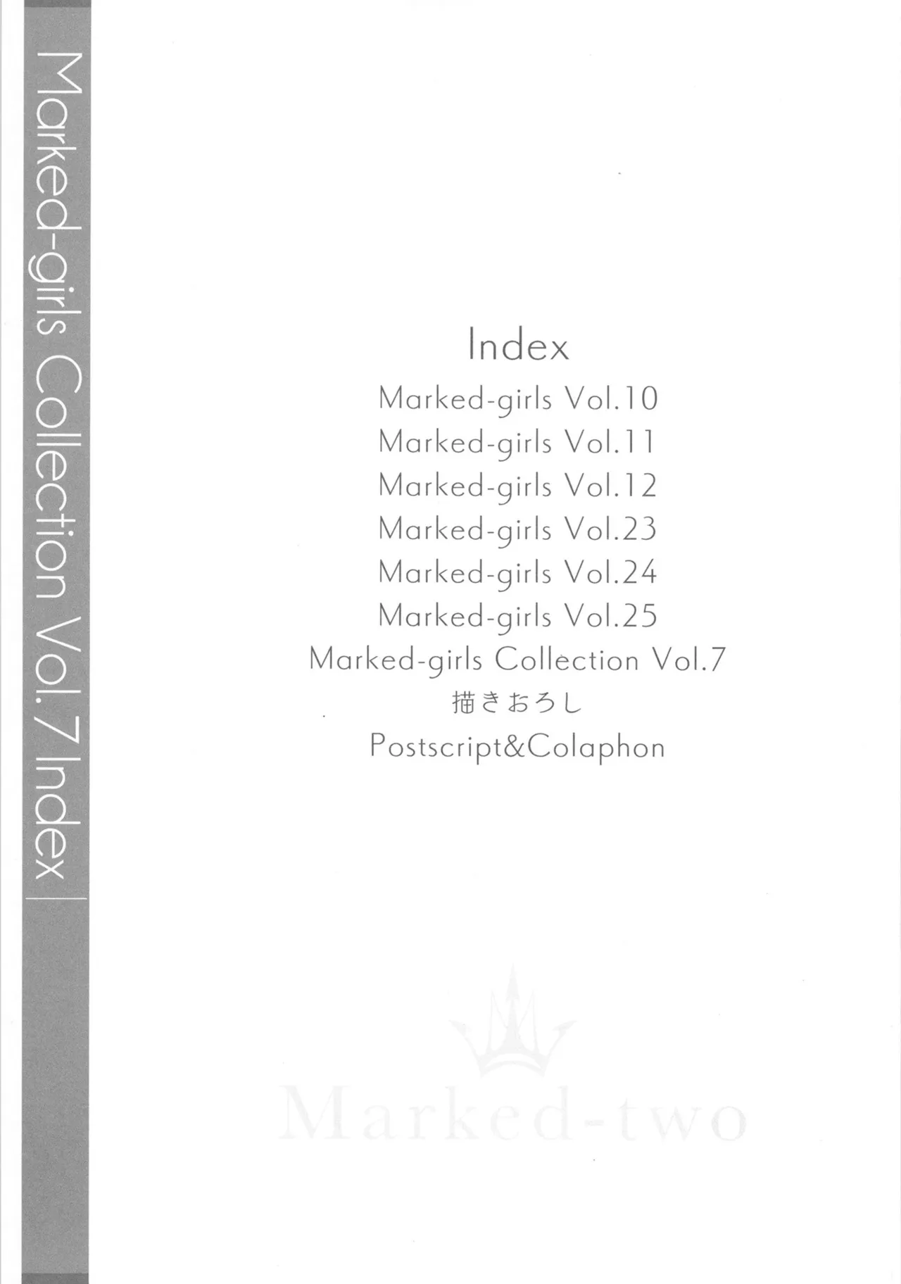 Marked-girls Collection Vol.7 Page.3