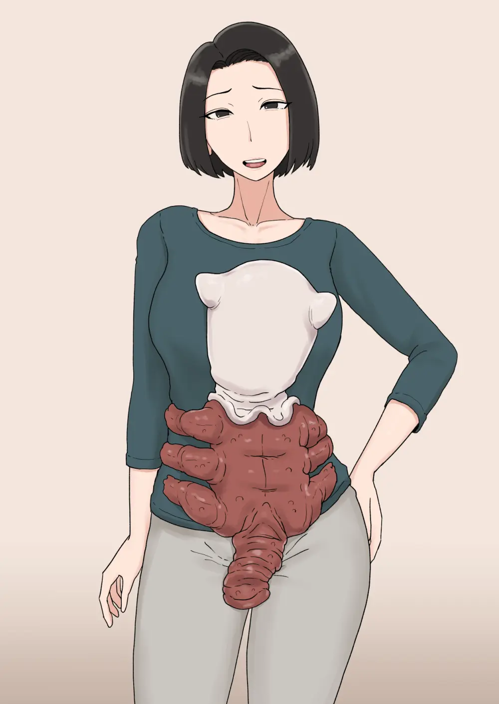 異形に愛され、堕ちる人妻 Page.266