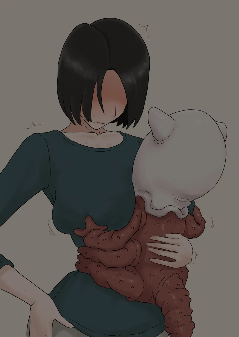 異形に愛され、堕ちる人妻 Page.276