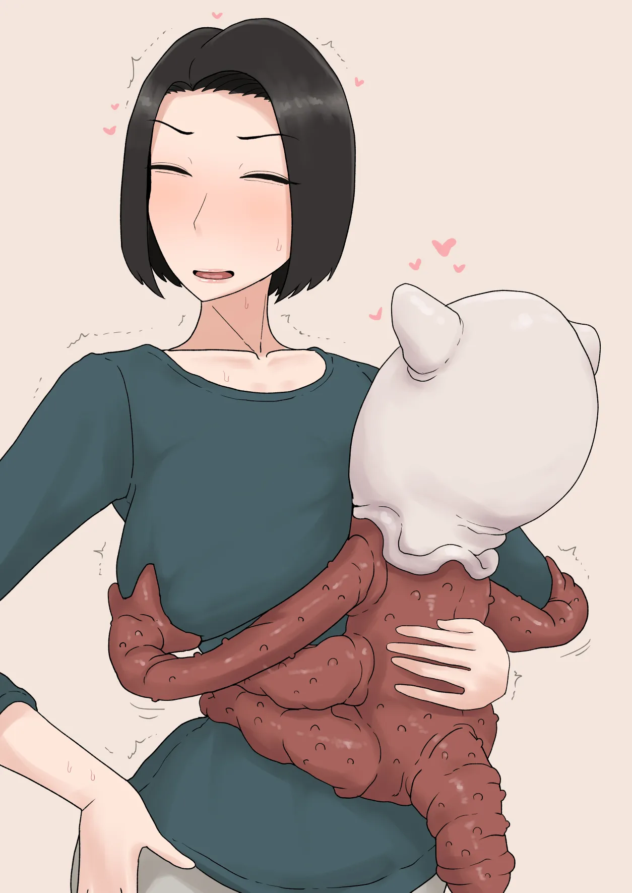 異形に愛され、堕ちる人妻 Page.368