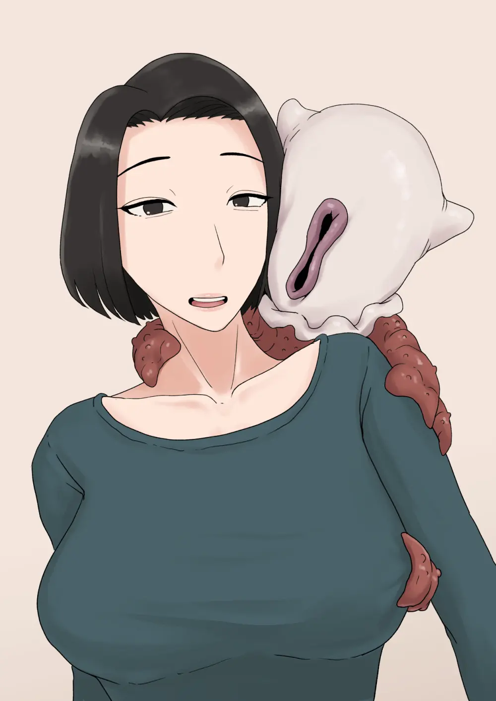 異形に愛され、堕ちる人妻 Page.461