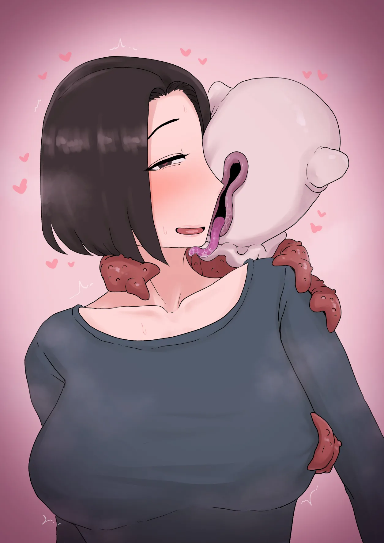 異形に愛され、堕ちる人妻 Page.469