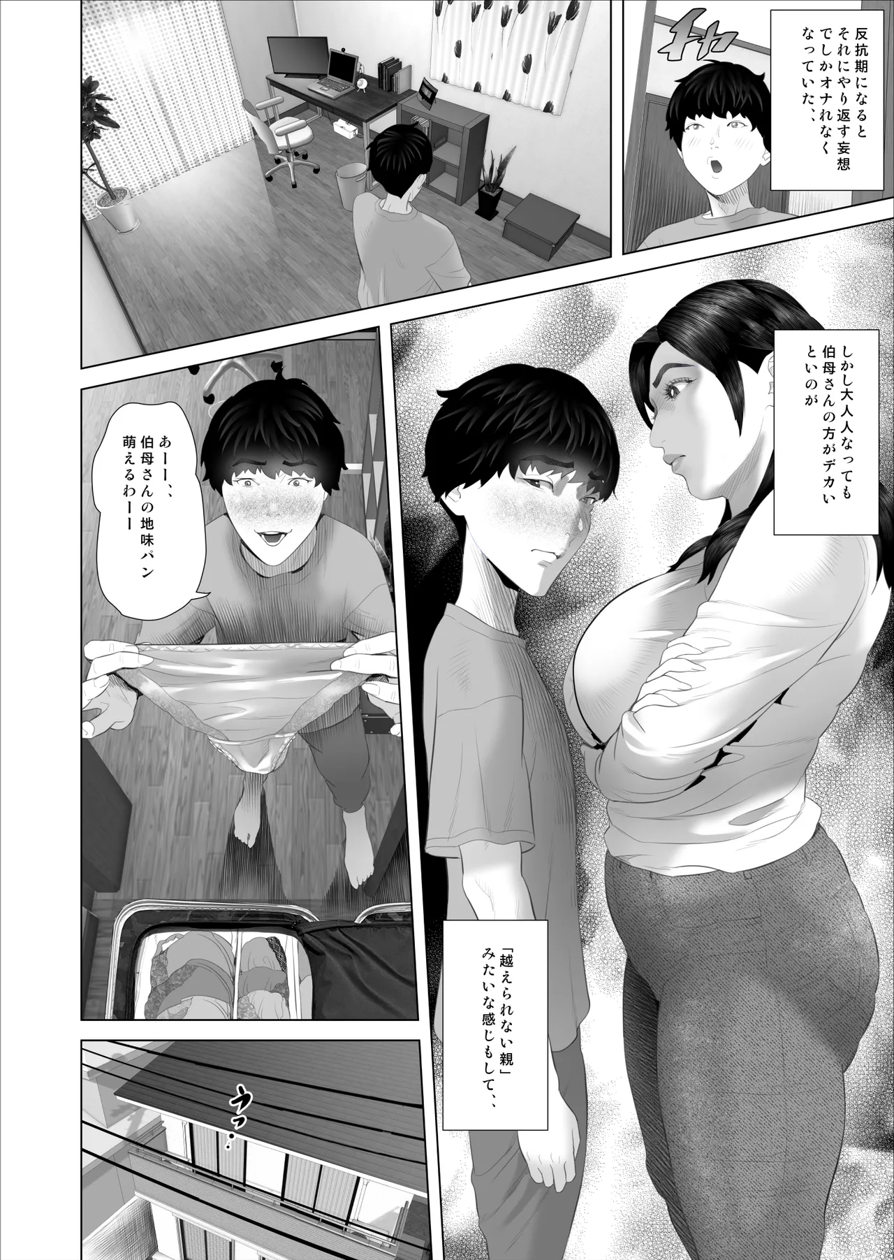 近女誘惑 白薔薇伯母さんの秘めた、、、 エロ下着編 Page.10