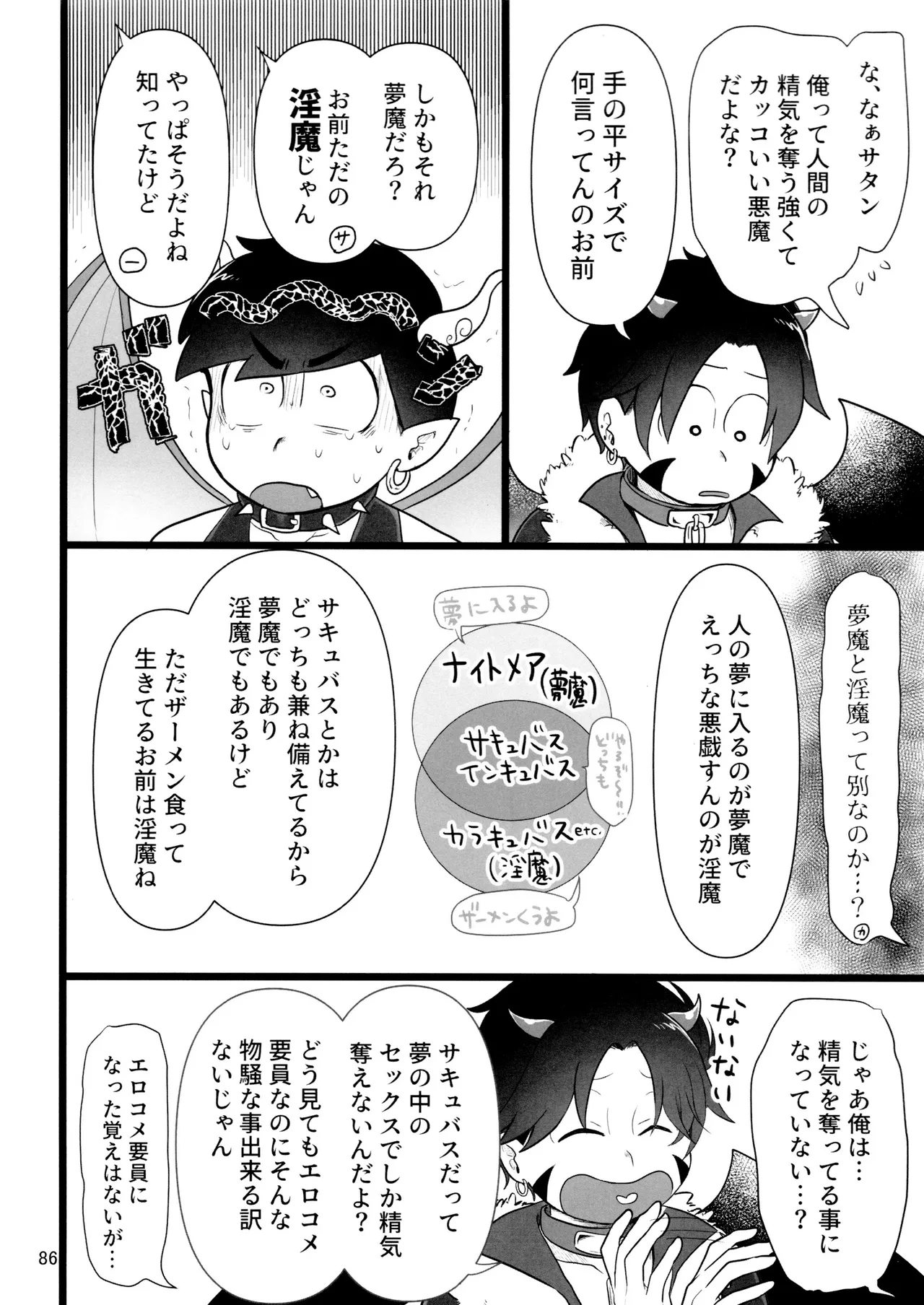 これで淫魔じゃない！は無理がある。 Page.86