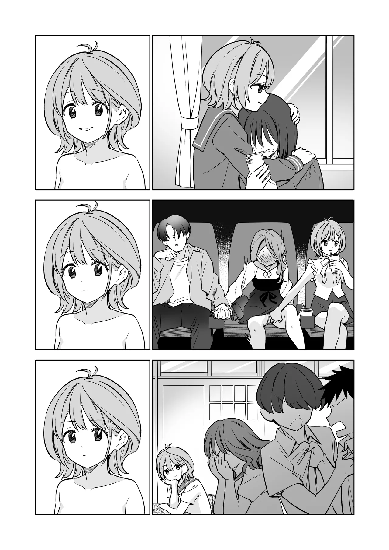 みんなでえっちな百合活アプリ ～ええ!?この中にかかってない娘がいる!?～3 中編 Page.37