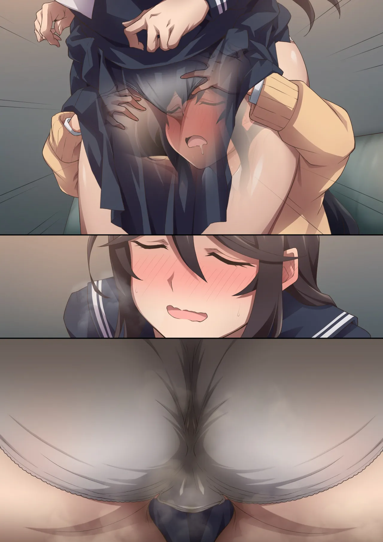 実はオナラプレイが趣味のSな友達同士が嗅がせ合ってみたら沼った件 Page.67