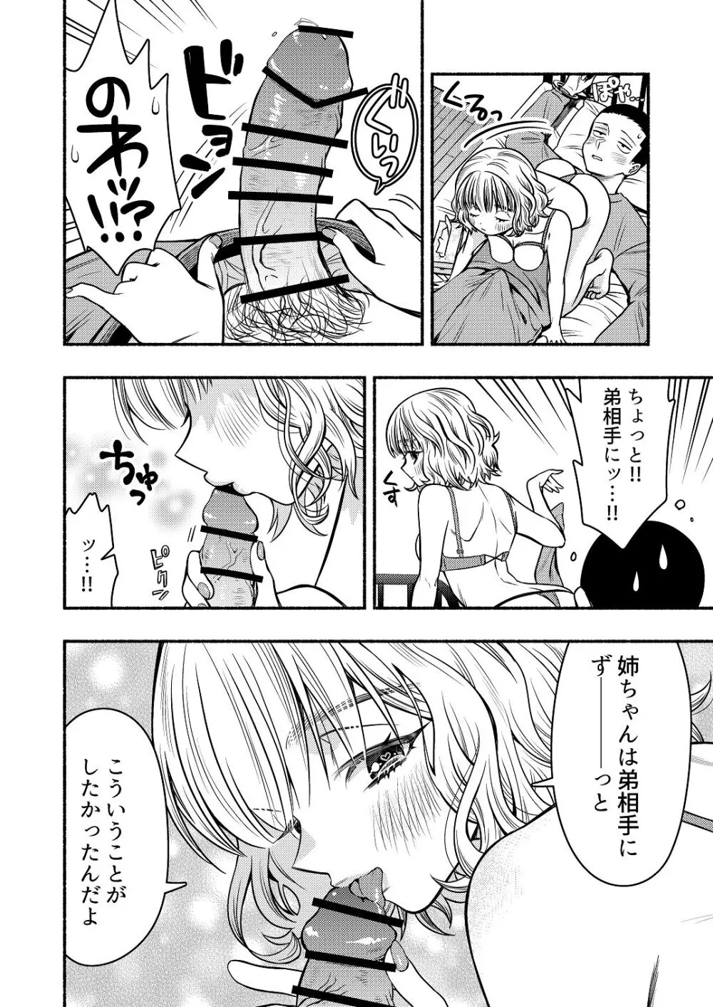 同棲してる姉と弟〜一線を越えた夜〜 Page.10