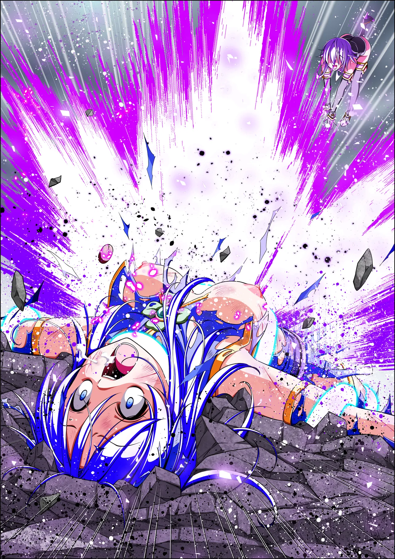 四葉の戦姫クローバーローゼ ボイスコミック第二話(特典② 描き下ろしおまけイラスト)