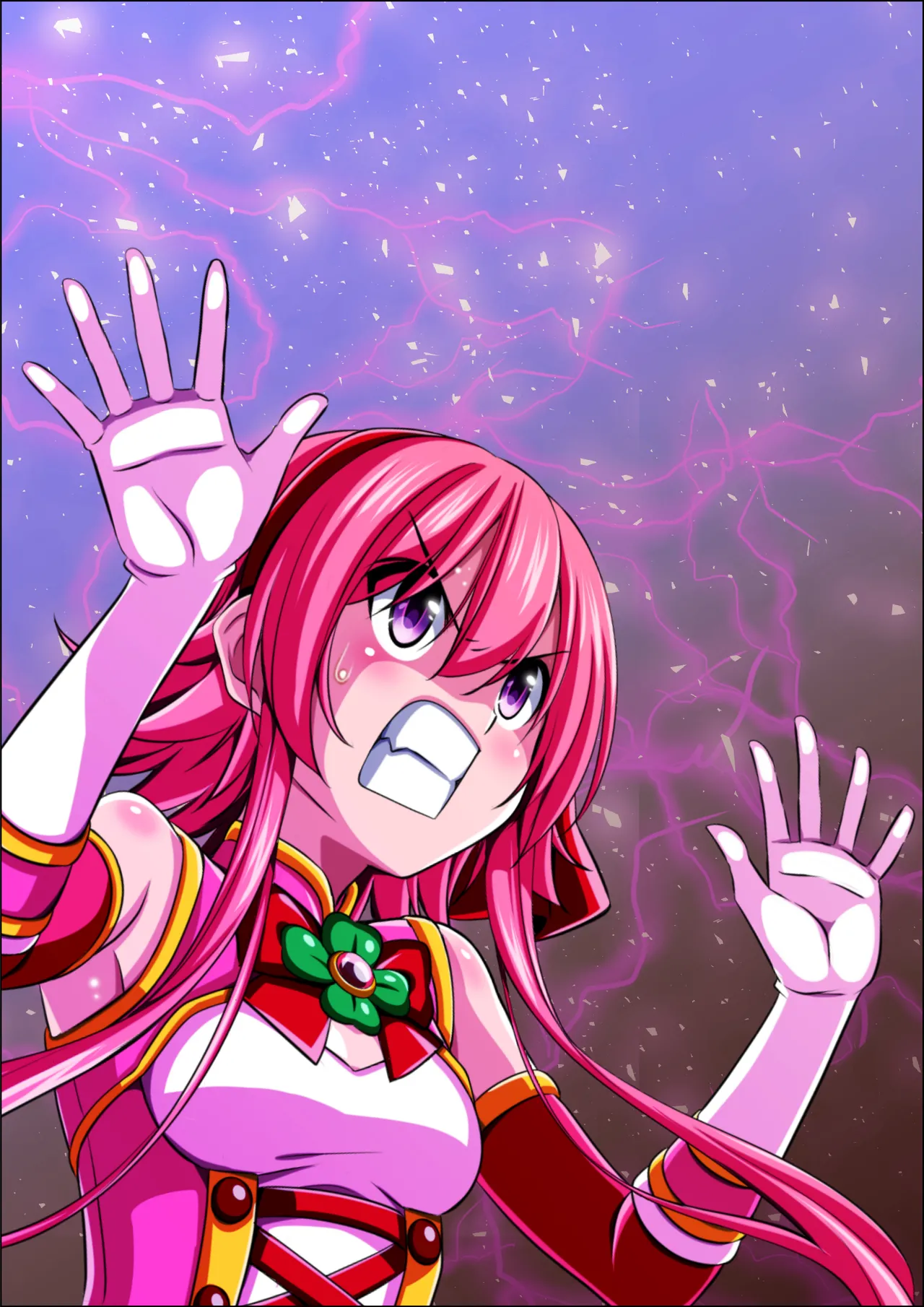 四葉の戦姫クローバーローゼ ボイスコミック第二話（特典② 描き下ろしおまけイラスト） Page.10