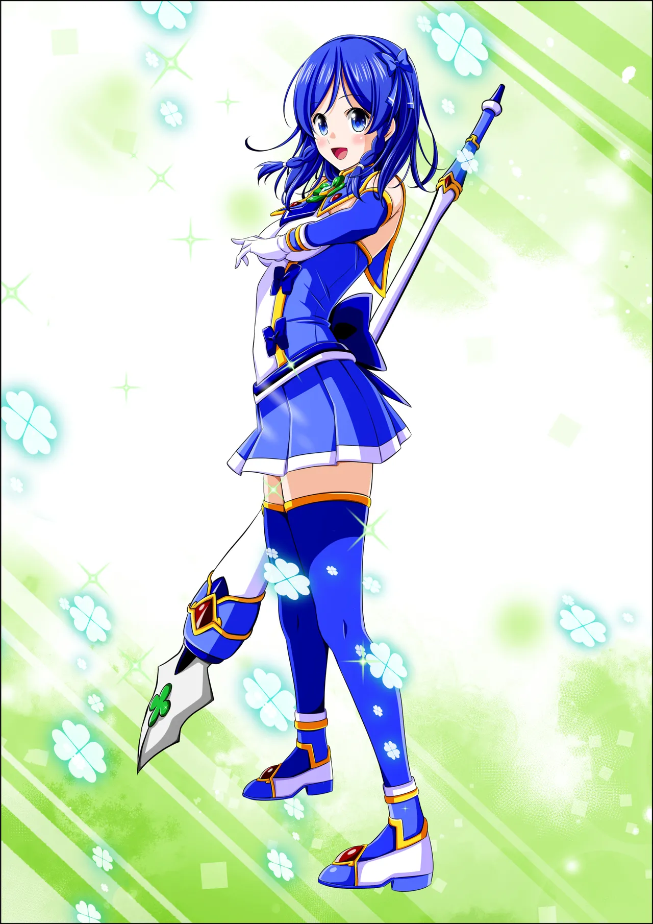 四葉の戦姫クローバーローゼ ボイスコミック第二話（特典② 描き下ろしおまけイラスト） Page.11