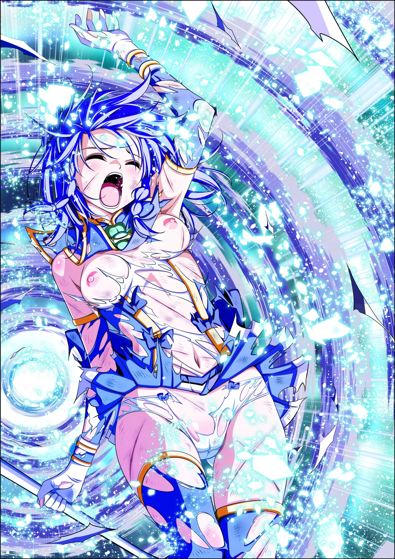 四葉の戦姫クローバーローゼ ボイスコミック第二話（特典② 描き下ろしおまけイラスト） Page.2